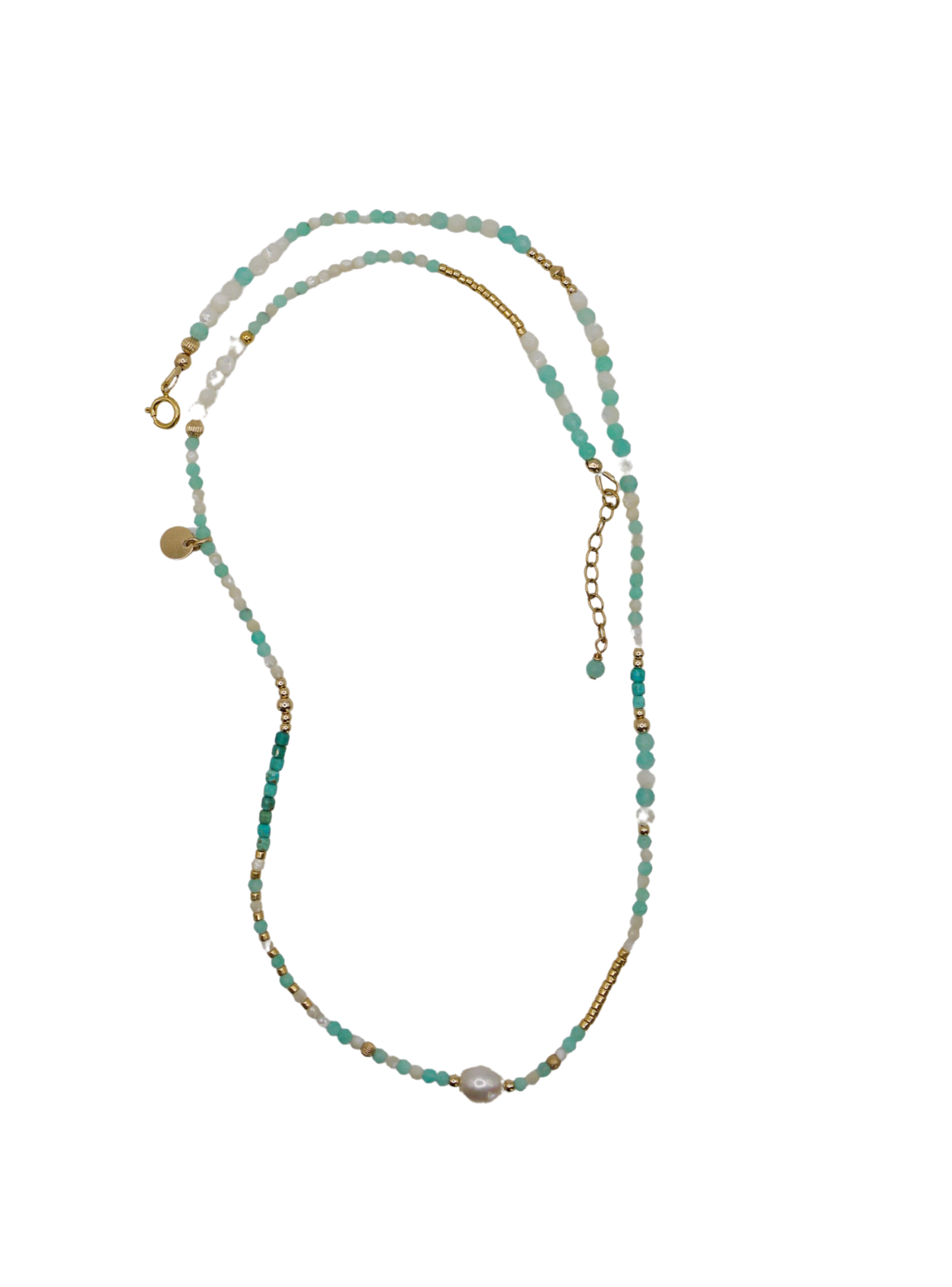Multi tour Wana - Amazonite & nacre – Image 3