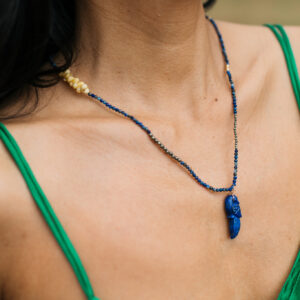 Collier Perroquet - Lapis lazuli