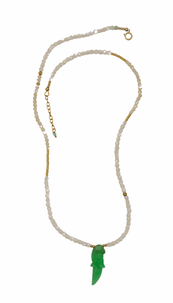 Collier Perroquet - Nacre – Image 3