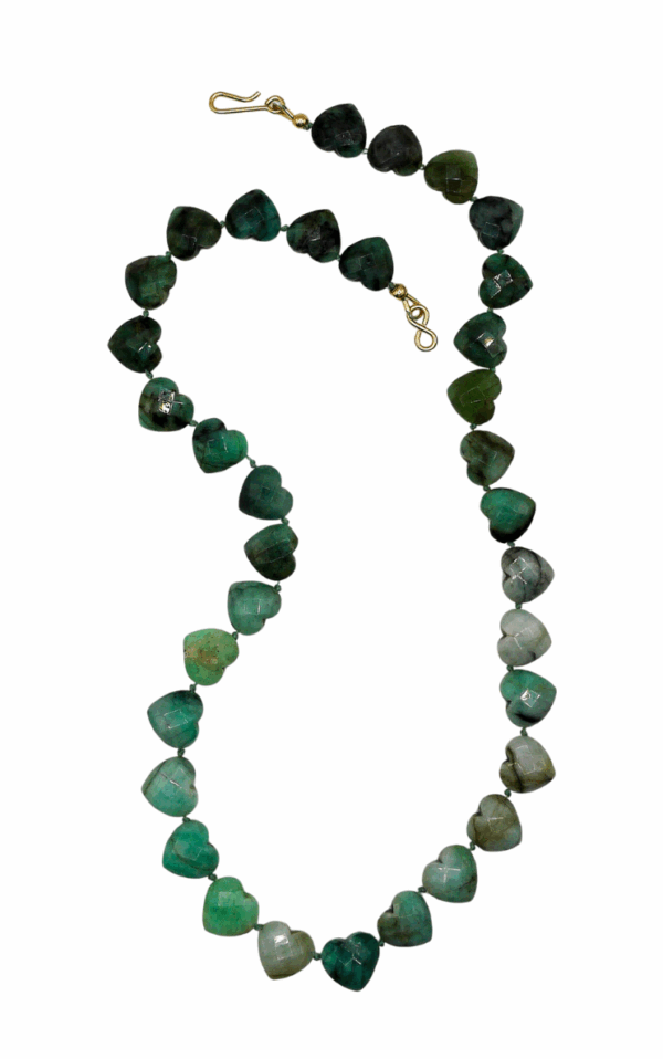 Collier Âme Cœur - Emeraude – Image 3