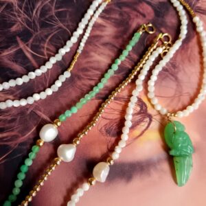 Bracelet Poe - Chrysoprase