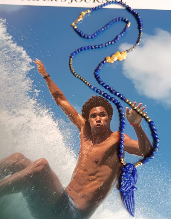 Collier Perroquet - Lapis lazuli – Image 3