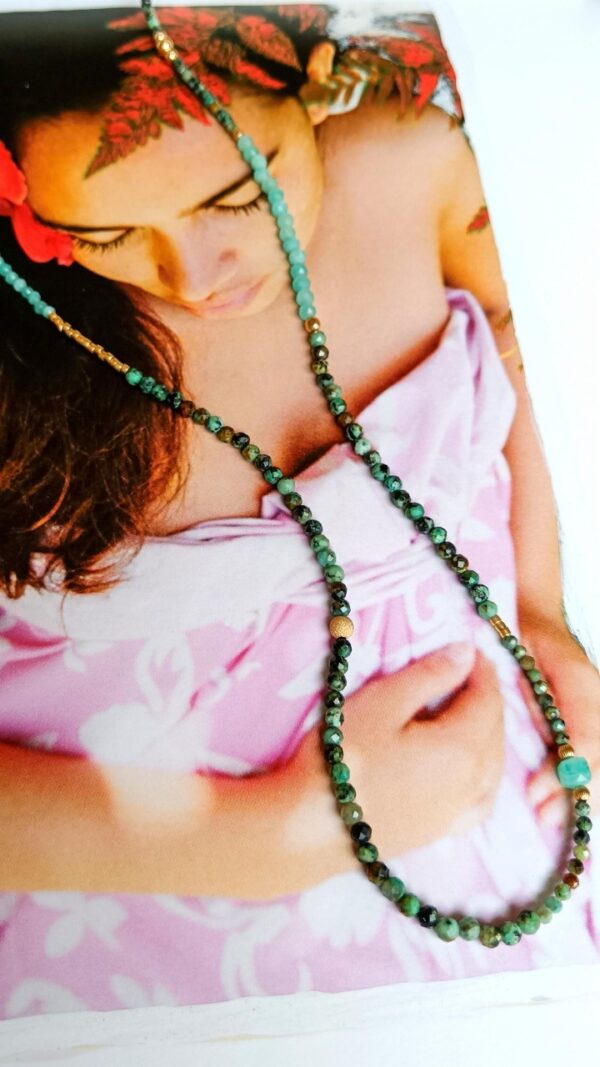 Iti - Turquoise africaine & amazonite – Image 4