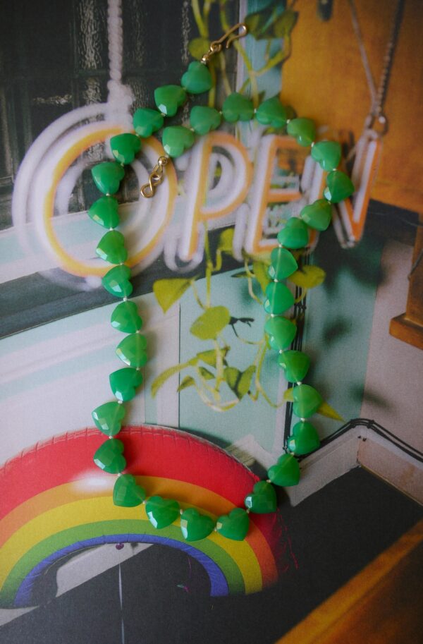 Collier Âme Coeur - Chrysoprase – Image 3