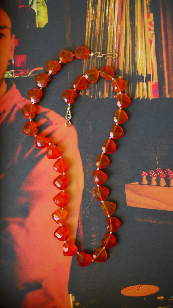 Collier Âme Cœur - Cornaline – Image 3