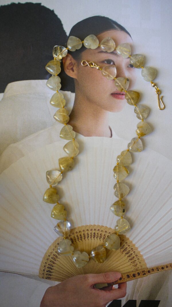 Collier Âme Coeur - Quartz rutile – Image 2