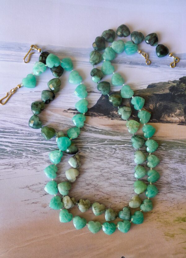 Collier Âme Cœur - Amazonite – Image 4