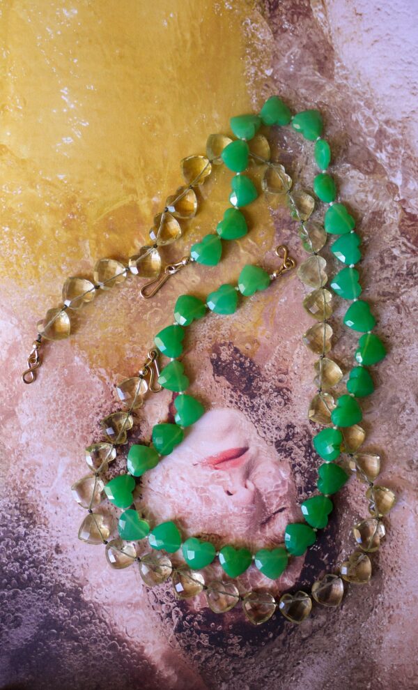 Collier Âme Coeur - Chrysoprase – Image 5