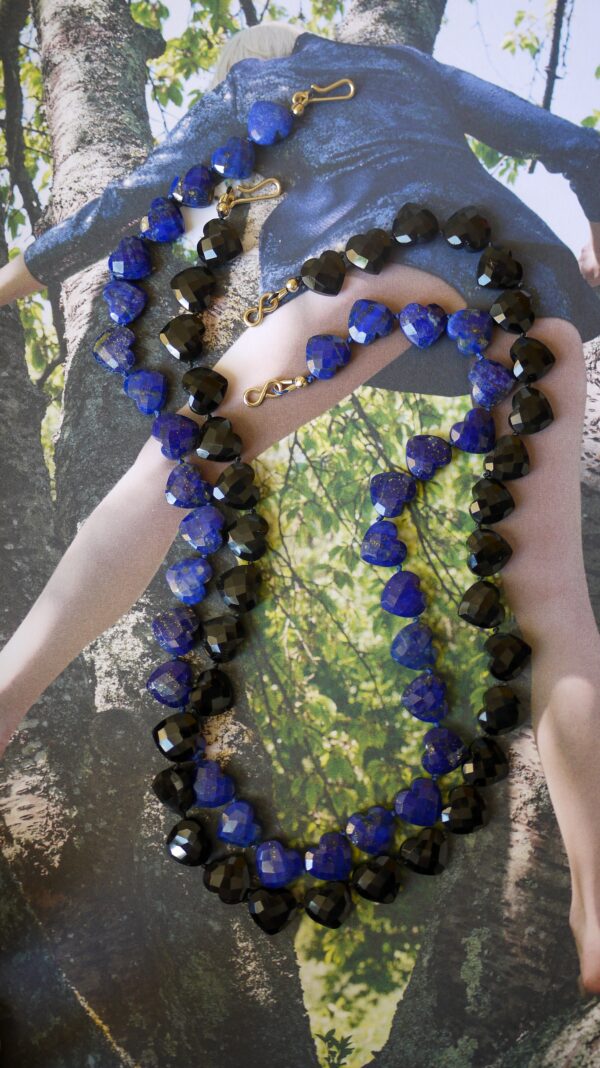 Collier Âme Cœur - Lapis Lazuli – Image 5