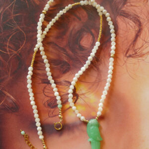 Collier Perroquet - Nacre