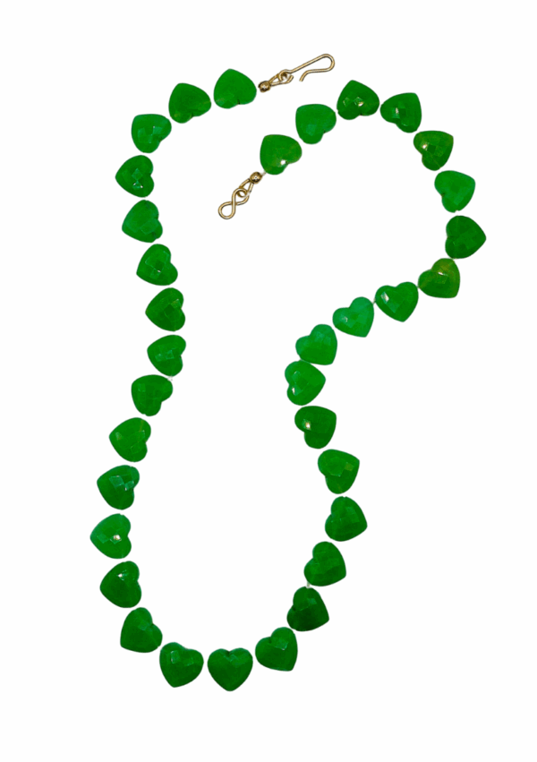 Collier Âme Coeur - Chrysoprase – Image 2