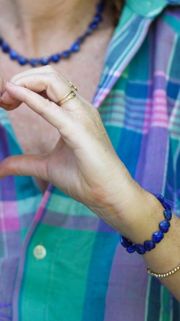 Bracelet Âme Coeur - Lapis lazuli – Image 2