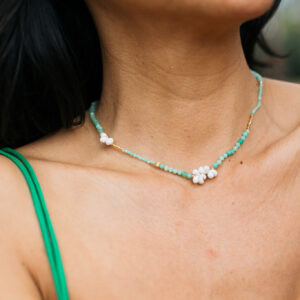 Collier Evasion - Chrysoprase