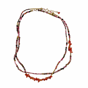 Sautoir / double ras de cou Evasion - Tourmaline