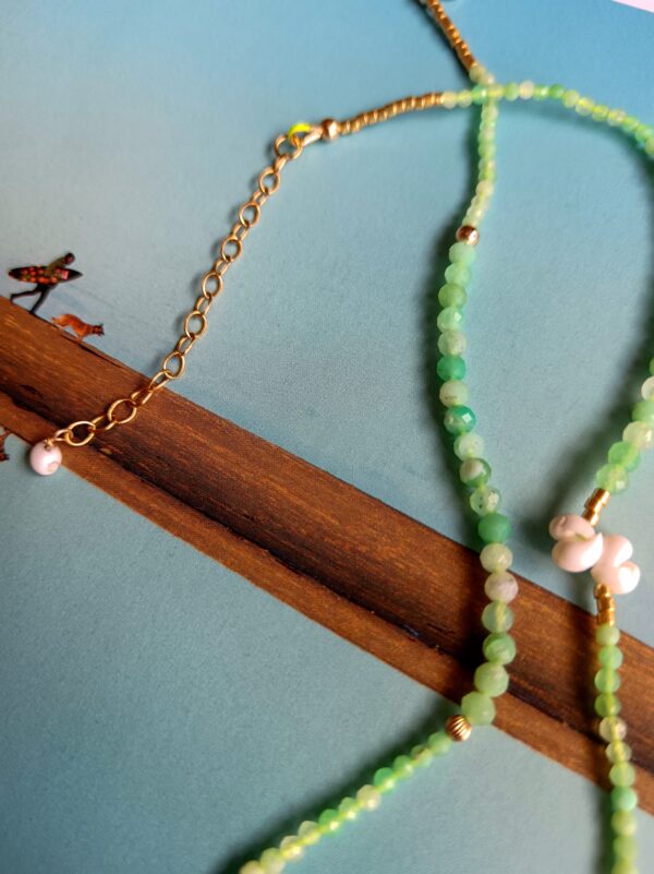 Collier Evasion - Chrysoprase – Image 6
