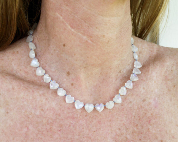Collier Âme Cœur - Pierre de lune – Image 3