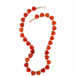 Collier Âme Cœur - Cornaline