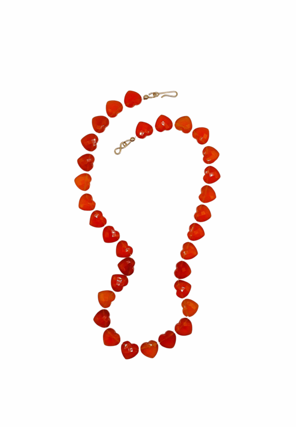 Collier Âme Cœur - Cornaline