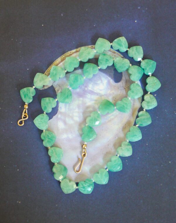 Collier Âme Cœur - Amazonite – Image 3