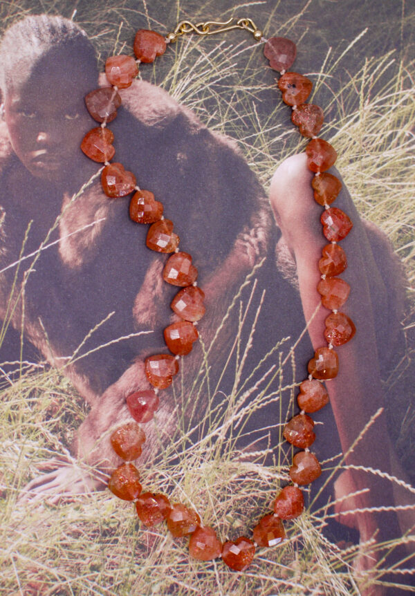 Collier Âme Cœur - Pierre de soleil – Image 2