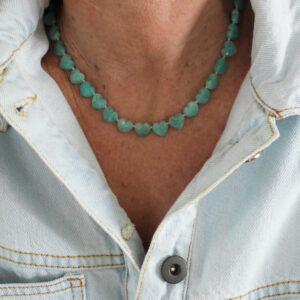 Collier Âme Cœur - Amazonite