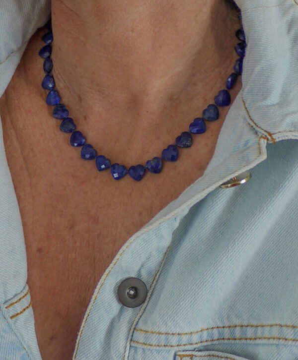 Collier Âme Cœur - Lapis Lazuli – Image 3