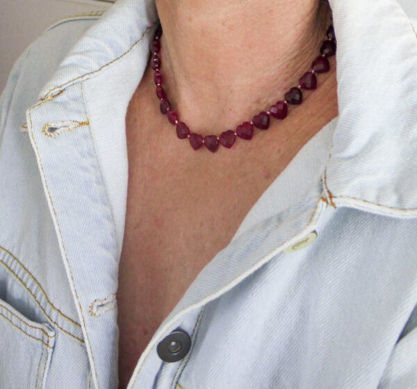 Collier Âme Cœur - Rubis – Image 2