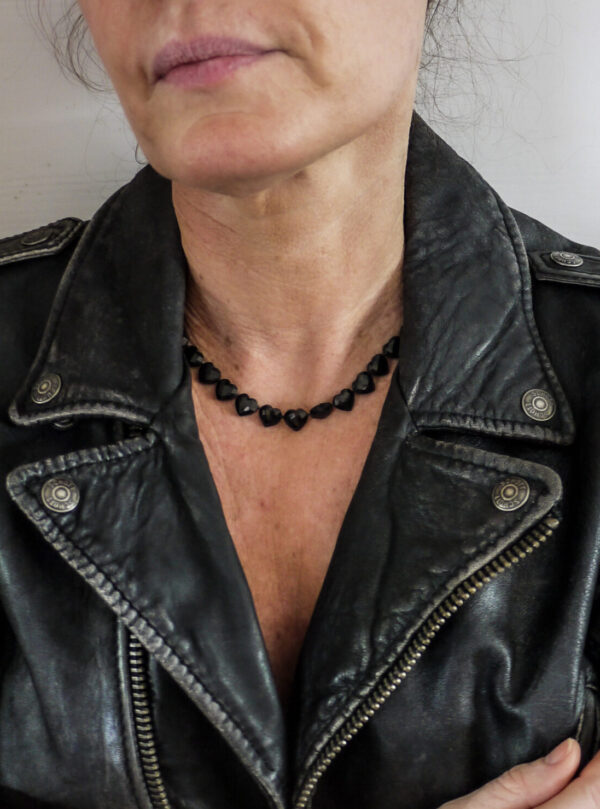 Collier Âme Cœur - Onyx noir – Image 3