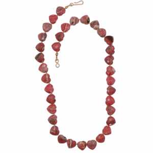 Collier Âme Cœur - Rhodochrosite