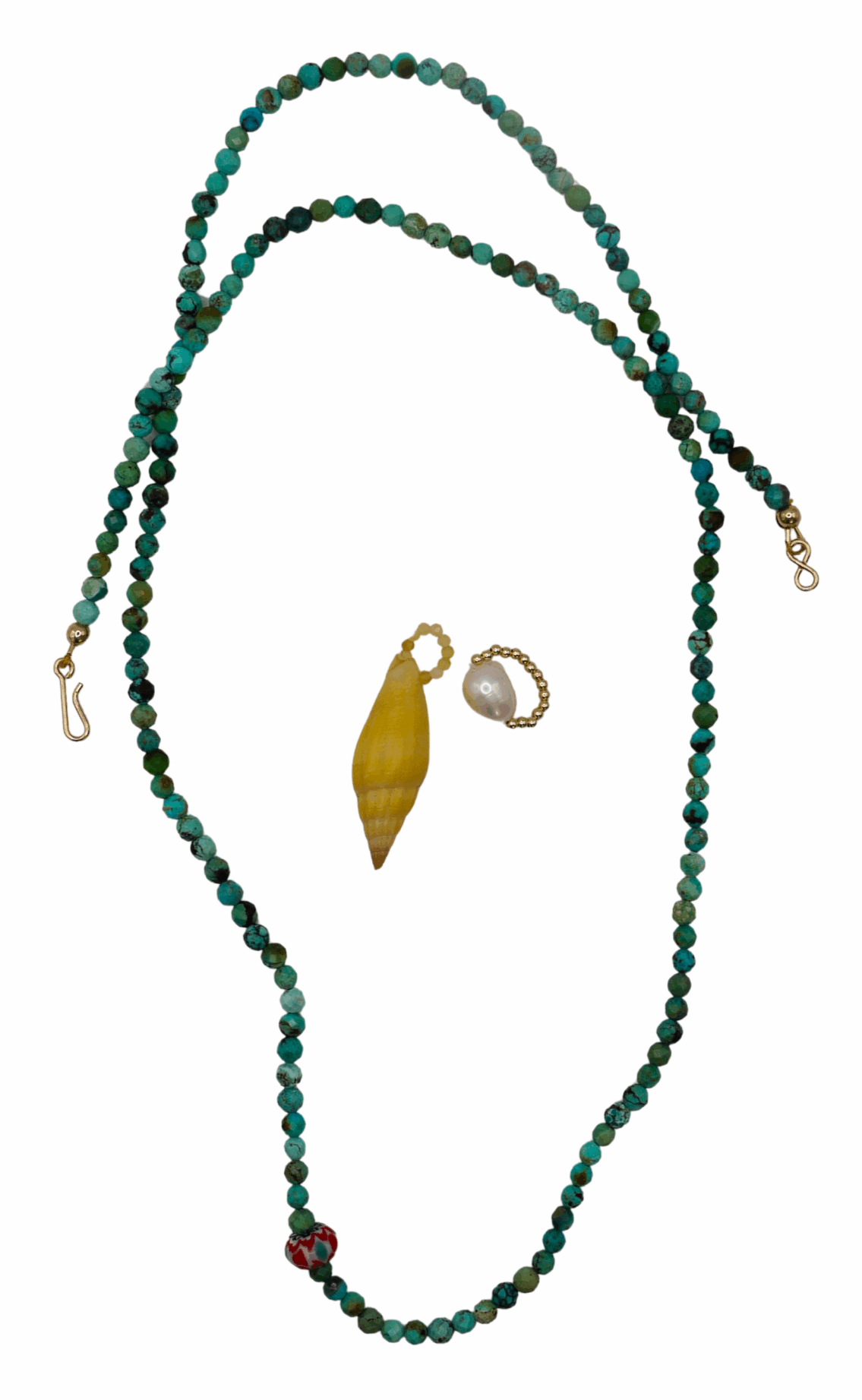 Sautoir Naïa - Turquoise – Image 3