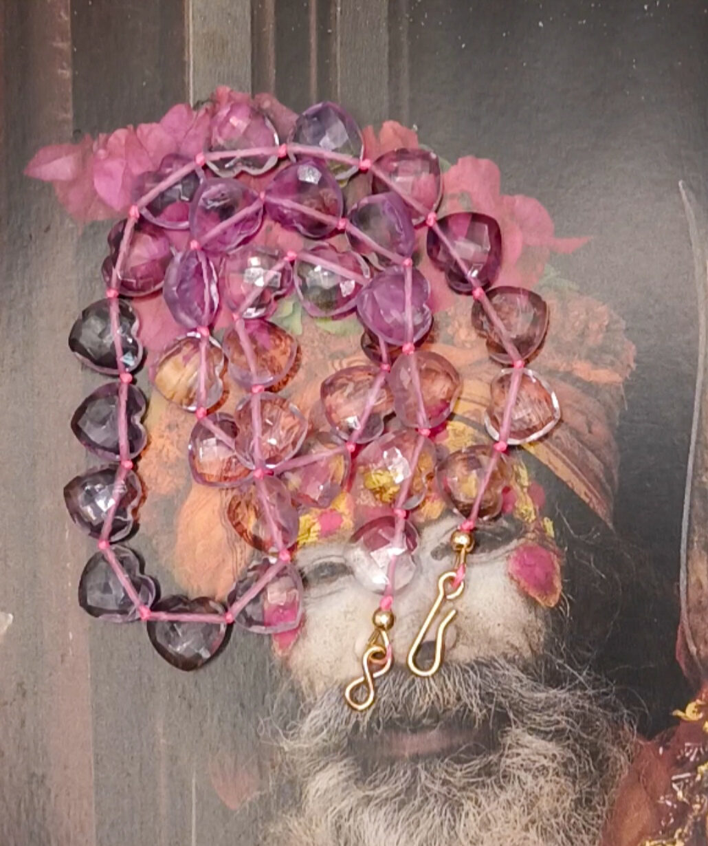 Collier Âme Cœur - Améthyste claire – Image 3