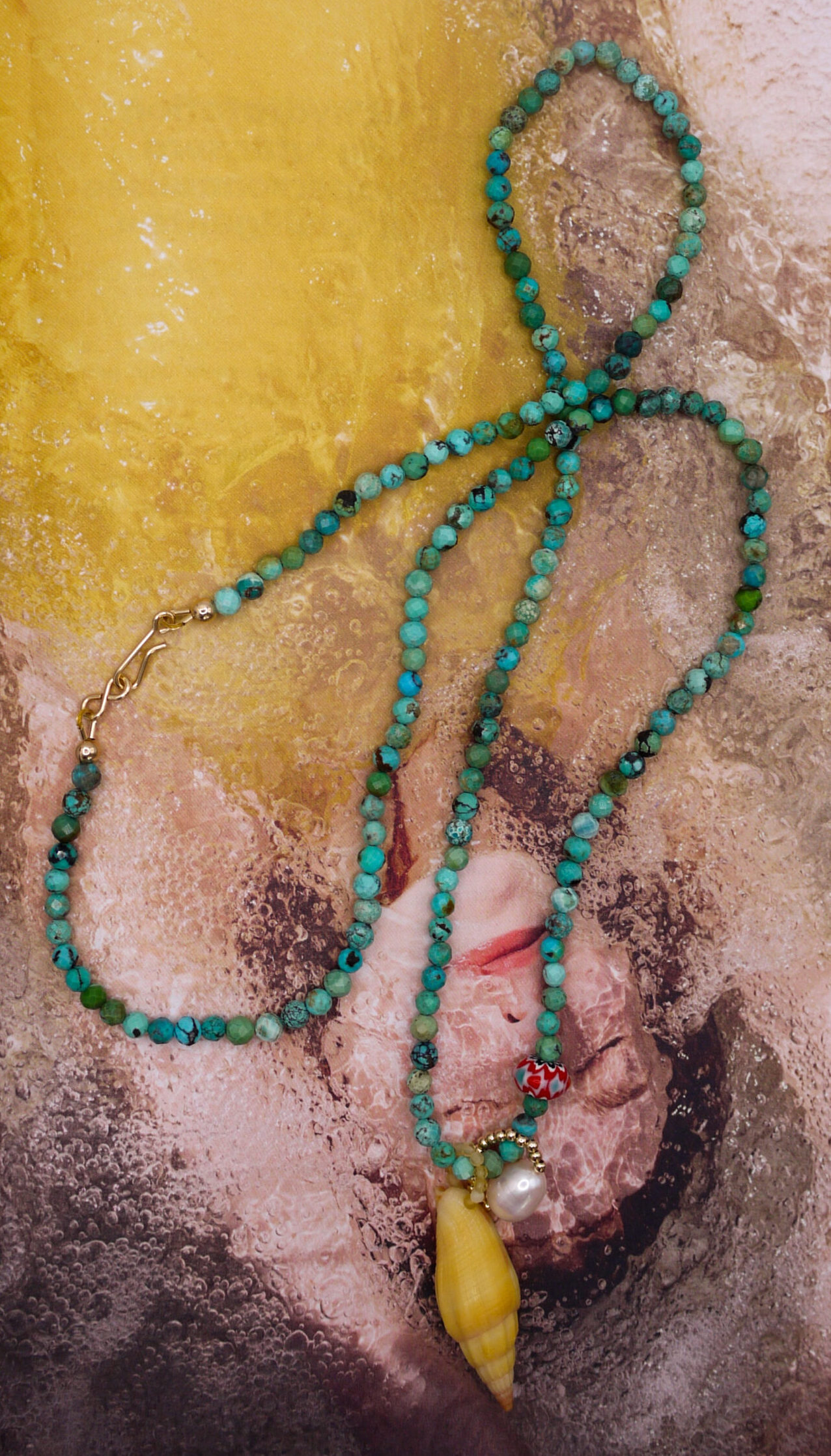 Sautoir Naïa - Turquoise – Image 2