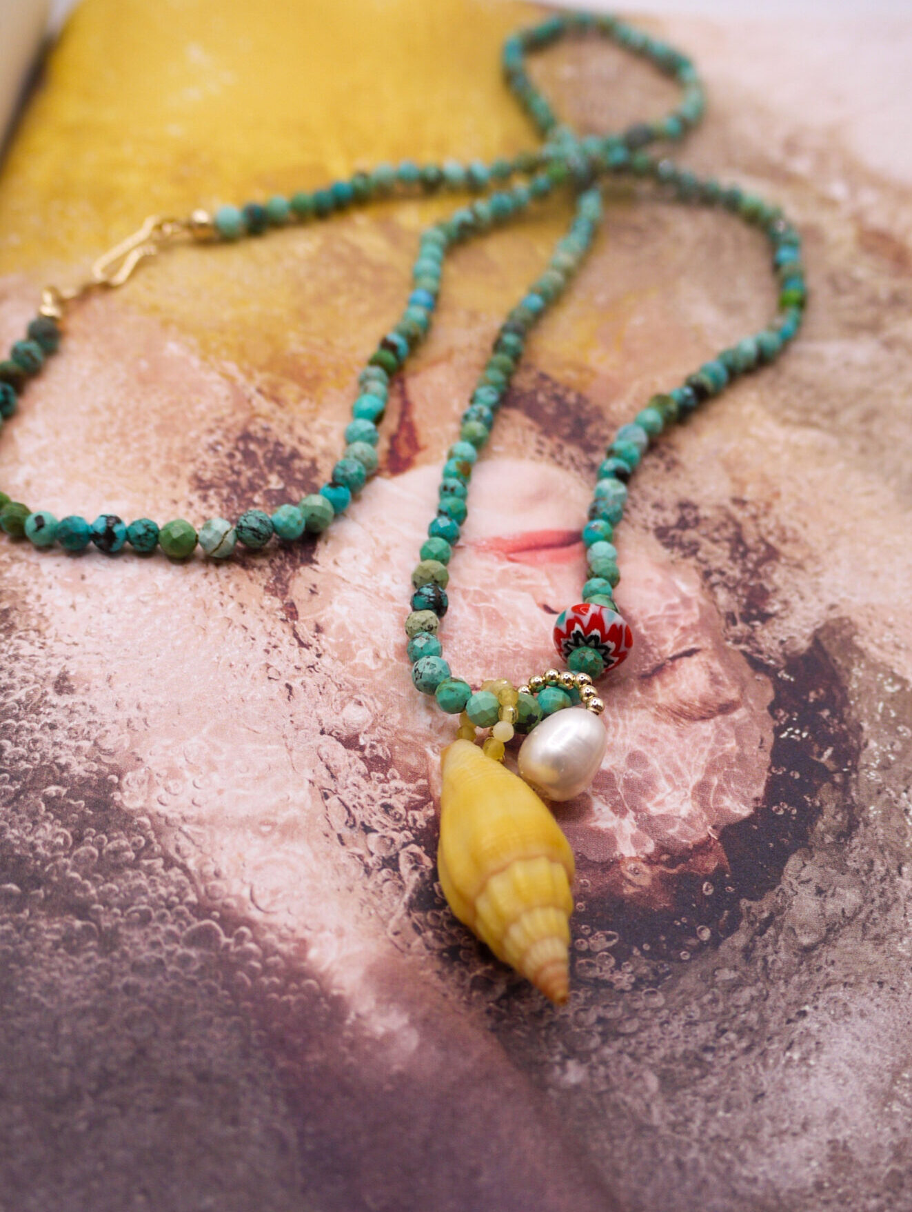 Sautoir Naïa - Turquoise