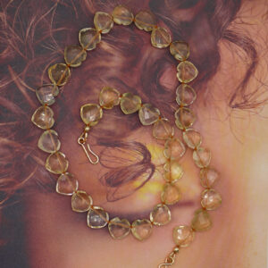 Collier Âme Cœur - Citrine