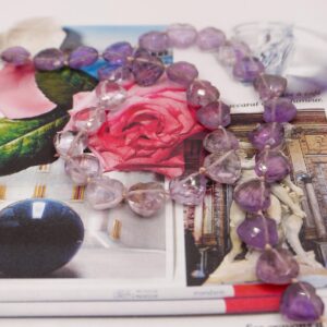 Collier Âme Cœur - Améthyste claire