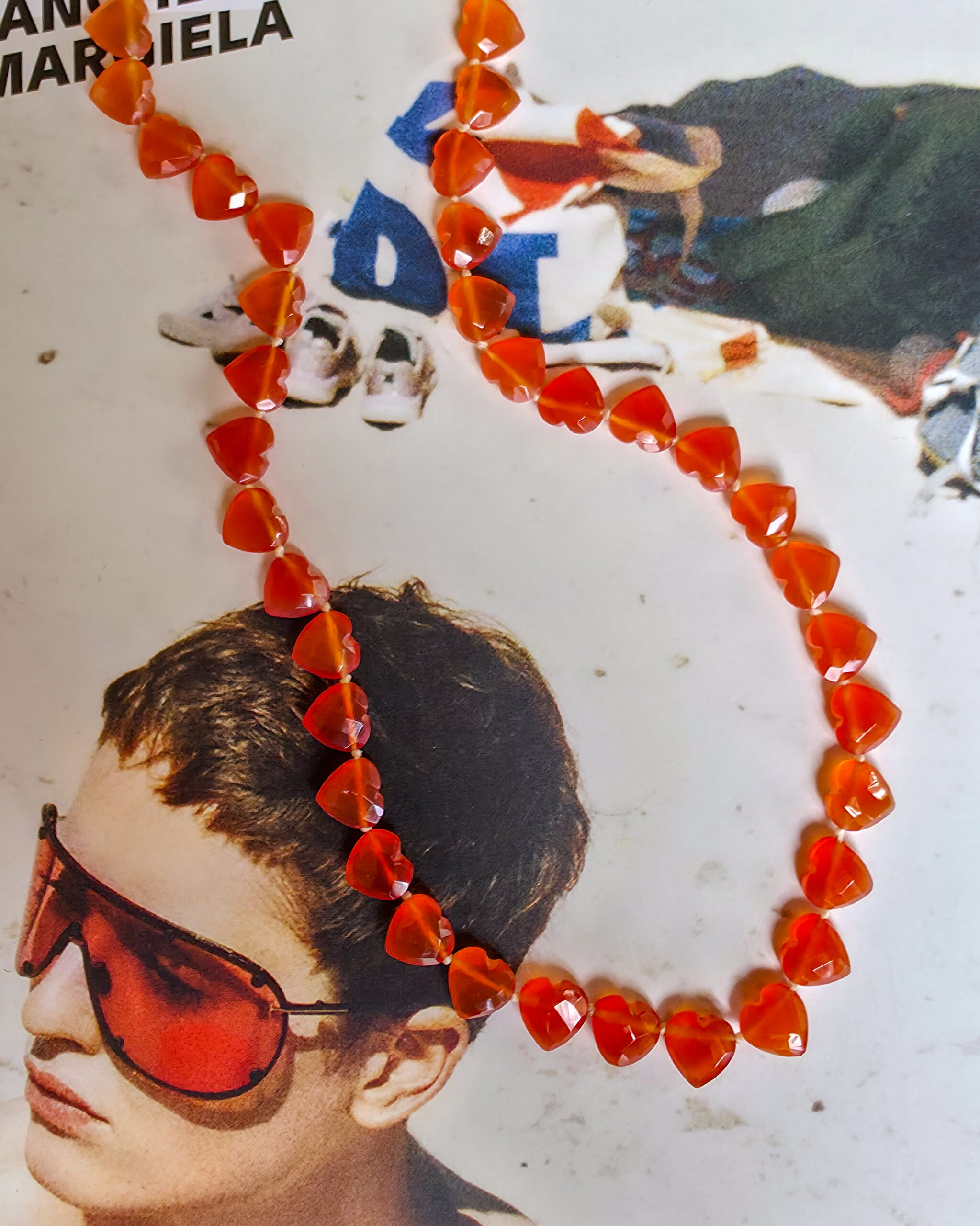 Collier Baby Âme-Cœur - Cornaline – Image 3