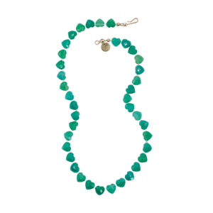 Collier Baby Âme-Cœur - Chrysoprase