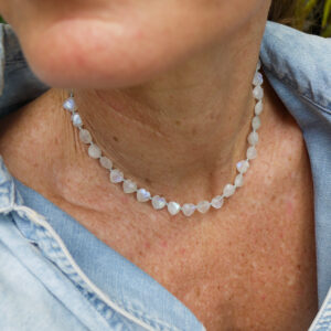Collier Baby Âme-Cœur - Pierre de lune