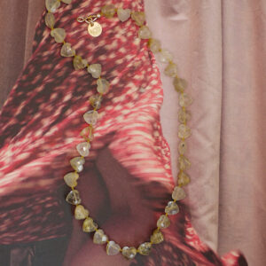 Collier Baby Âme-Cœur - Quartz rutile