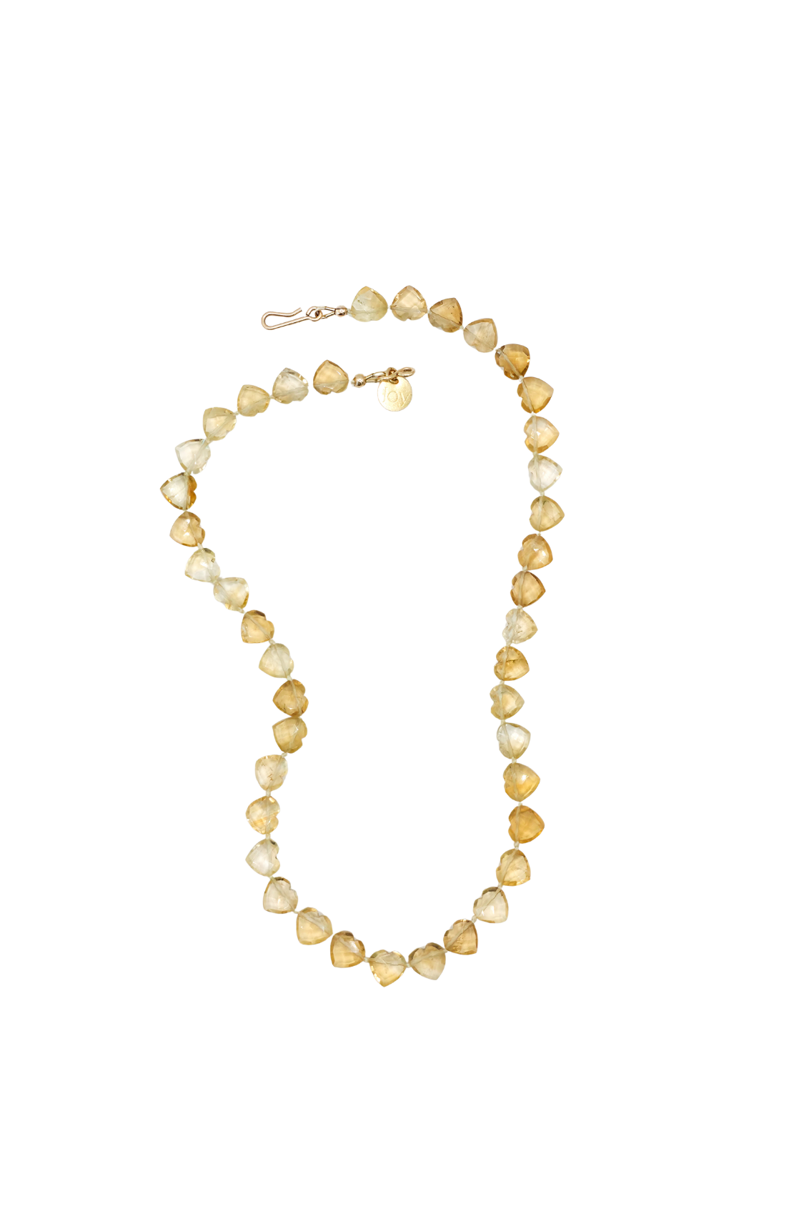 Collier Baby Âme-Cœur - Citrine