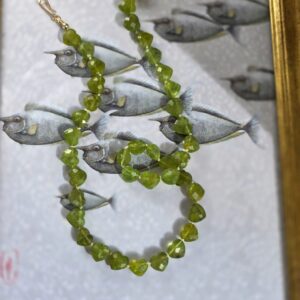 Collier Baby Âme-Cœur - Péridot