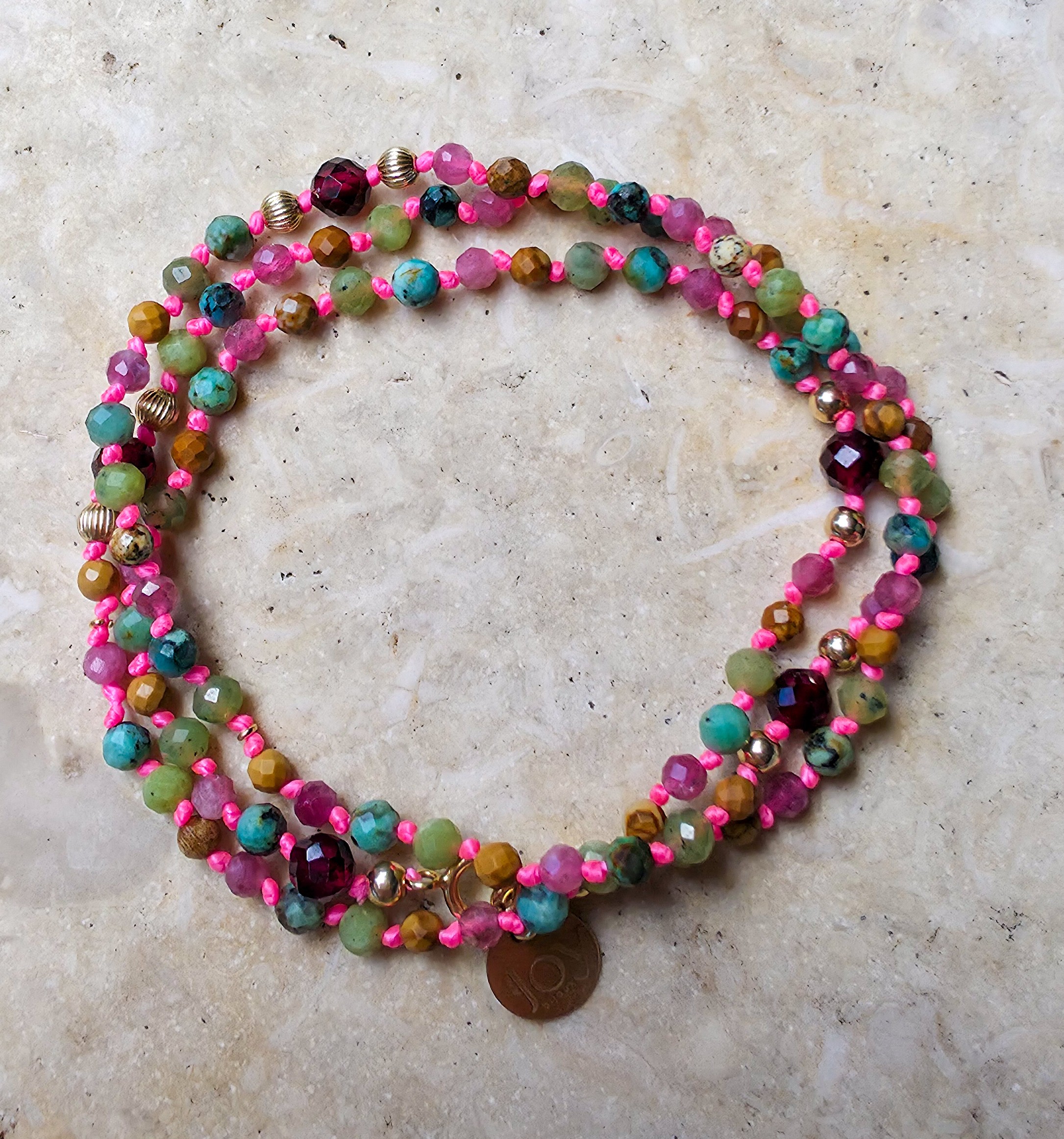 Collier, bracelet, chaîne de cheville Riki Flow 3 en 1 – Image 4