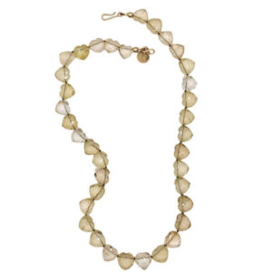 Collier Âme Cœur - Quartz citron