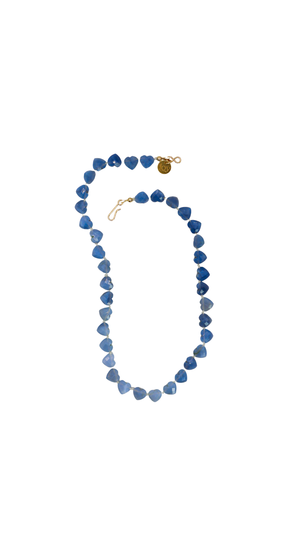 Collier Baby Âme-Cœur - Opale bleue