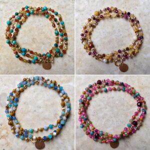 Collier, bracelet, chaîne de cheville Riki Flow 3 en 1