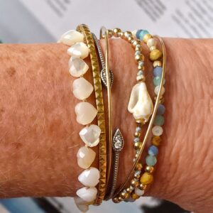 Bracelet Riki Cœur Nacre